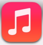 Icon for the default Music app in iOS 7